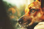 Hundesicht Naheaufnahme Blick Aus Dem Fenster | Katzen und Hunde | Tiere