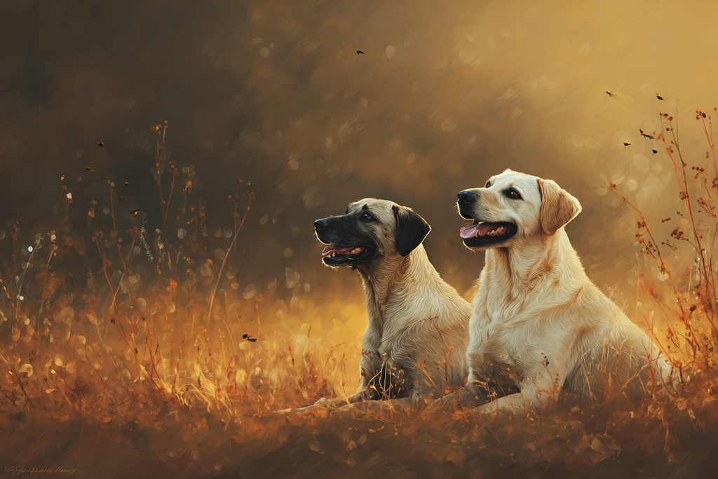 Im Feld Mit Warmem Hintergrund | Katzen und Hunde | Tiere