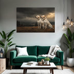In Der Natur Labrador Retriever Moody Himmel