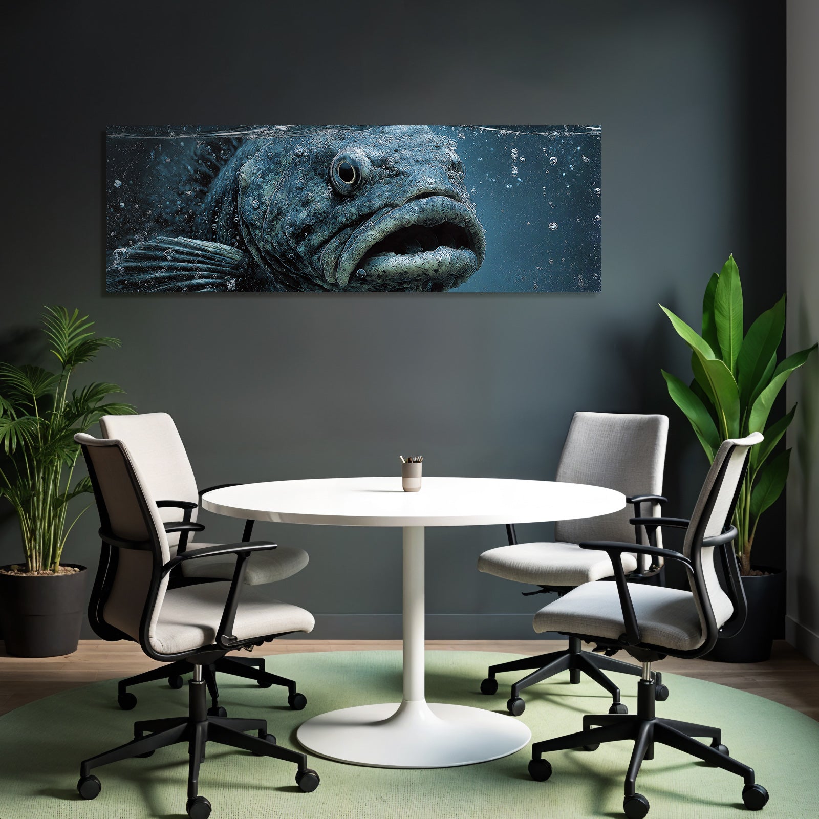 Meeres Fisch Unterwasser Nahaufnahme