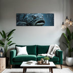 Meeres Fisch Unterwasser Nahaufnahme