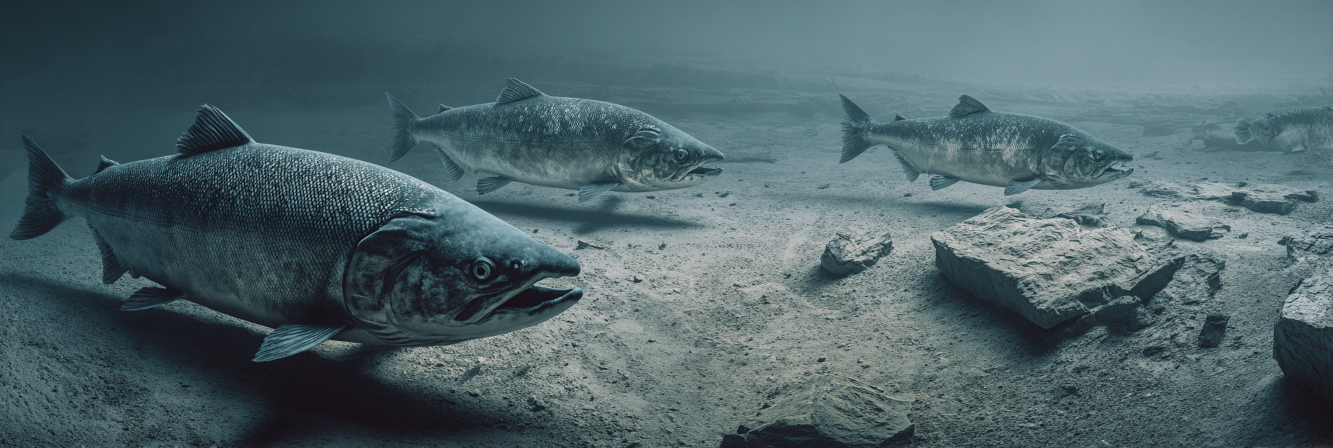 Meeres Fische Im Trübigen Unterwasserlebensraum | Meerestiere | Tiere