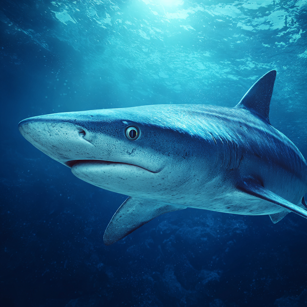Meeres Hai Schwimmt Unterwasser | Meerestiere | Tiere