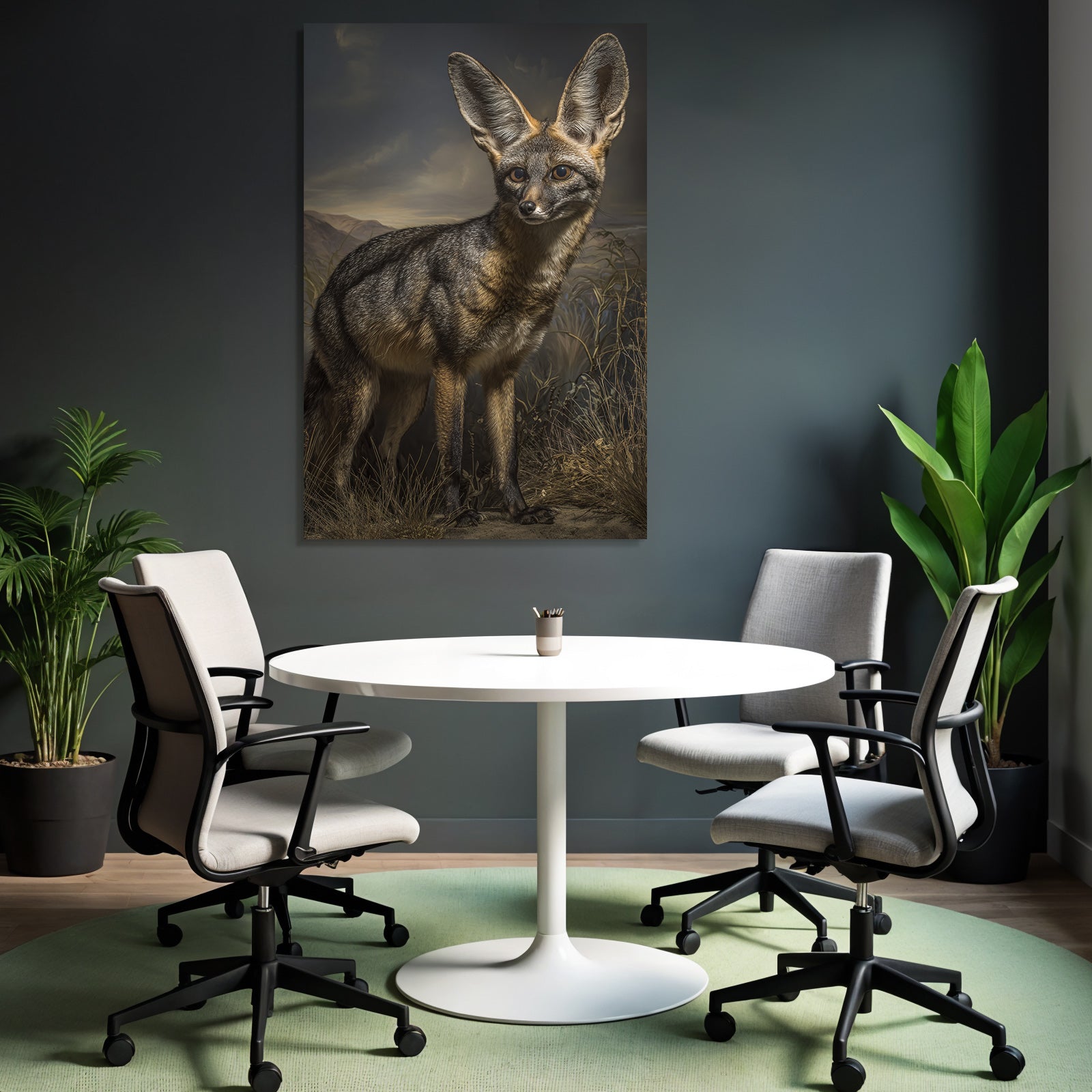 Bat Gehör Fuchs Afrika Grassländer Savannen
