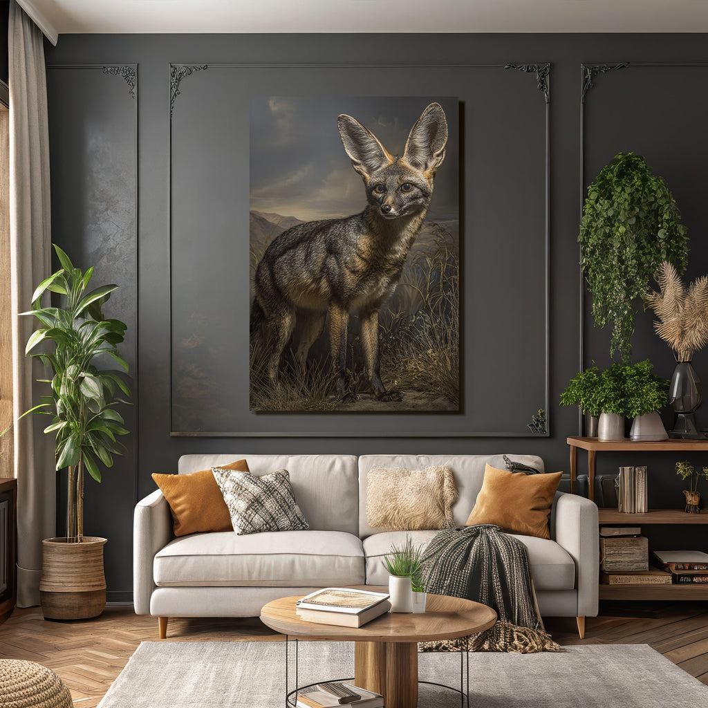Bat Gehör Fuchs Afrika Grassländer Savannen