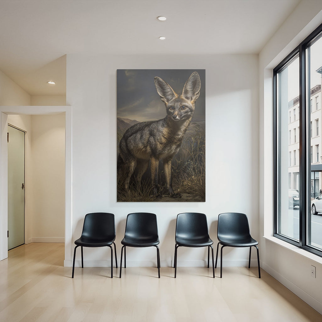 Bat Gehör Fuchs Afrika Grassländer Savannen