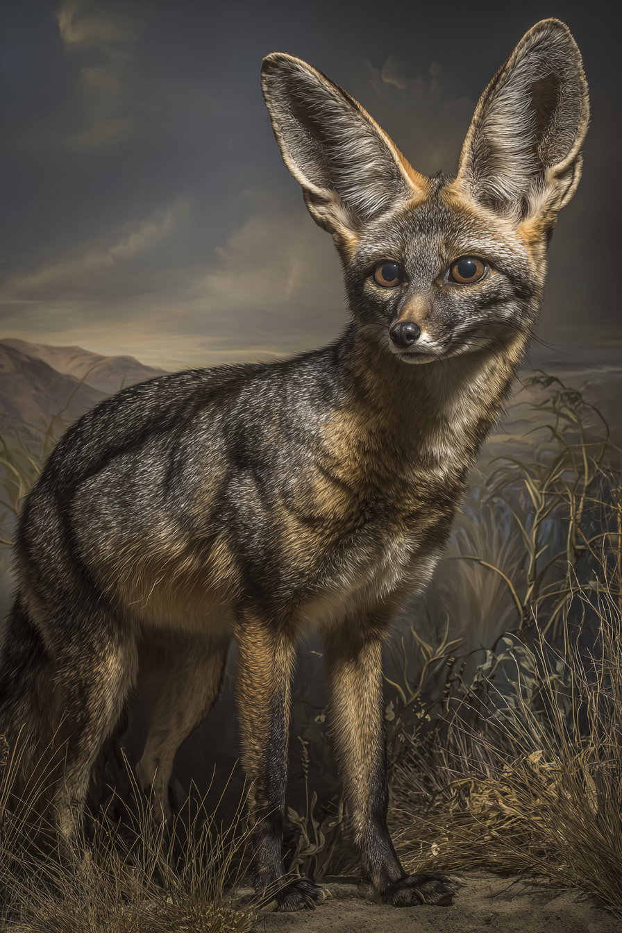Bat Gehör Fuchs Afrika Grassländer Savannen | Safari und Wildtiere | Tiere