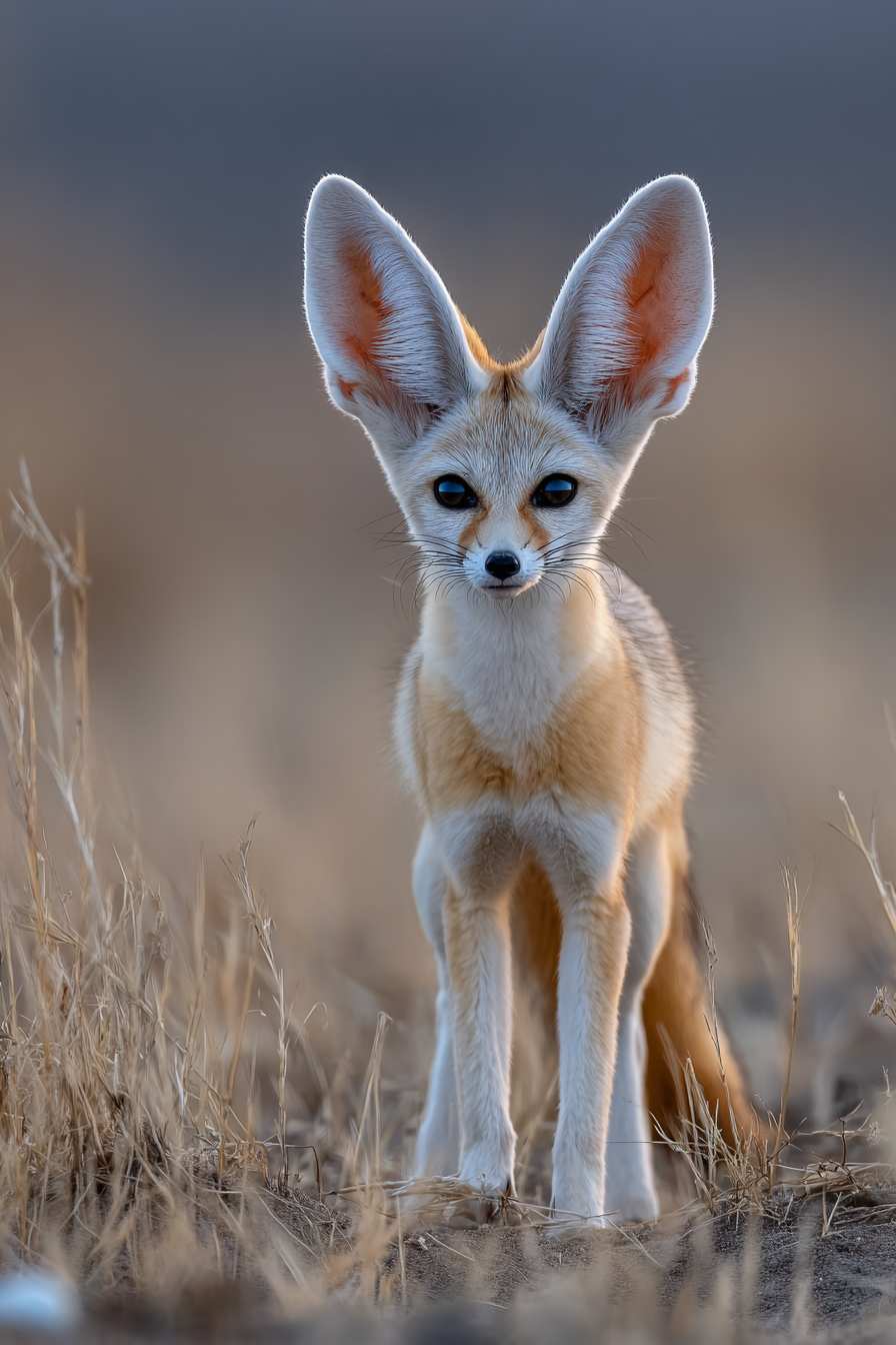 Fennec Fuchs Grosse Ohren Kleines Format Nordafrika Wüste | Safari und Wildtiere | Tiere
