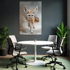 Fennec Fuchs In Der Wüste