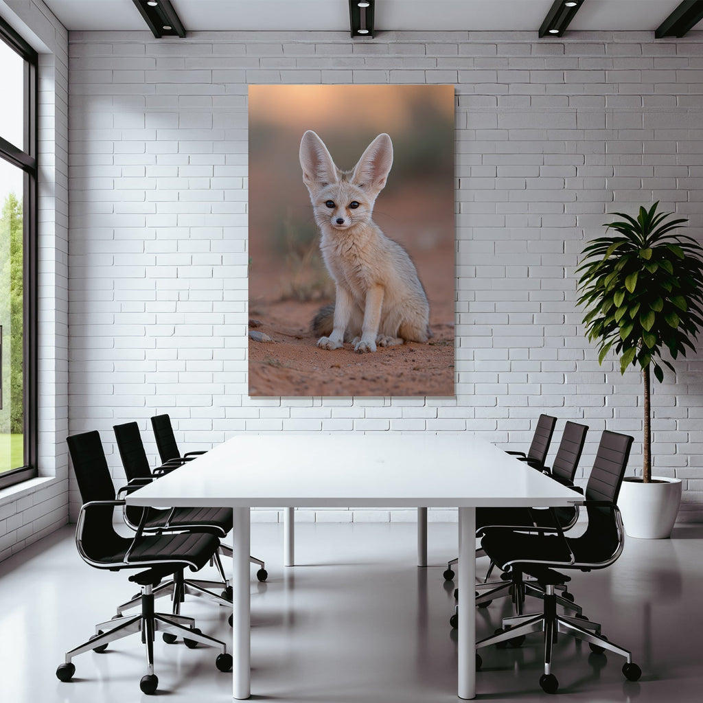 Fennec Fuchs Sahara Wüste Grosse Ohren Kleine Grösse