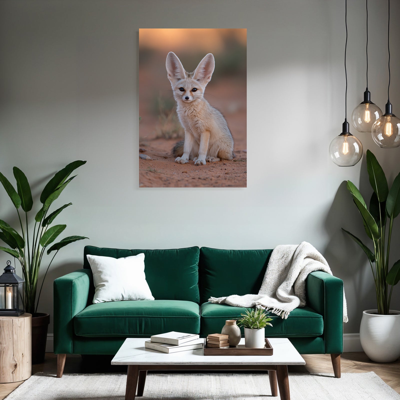 Fennec Fuchs Sahara Wüste Grosse Ohren Kleine Grösse
