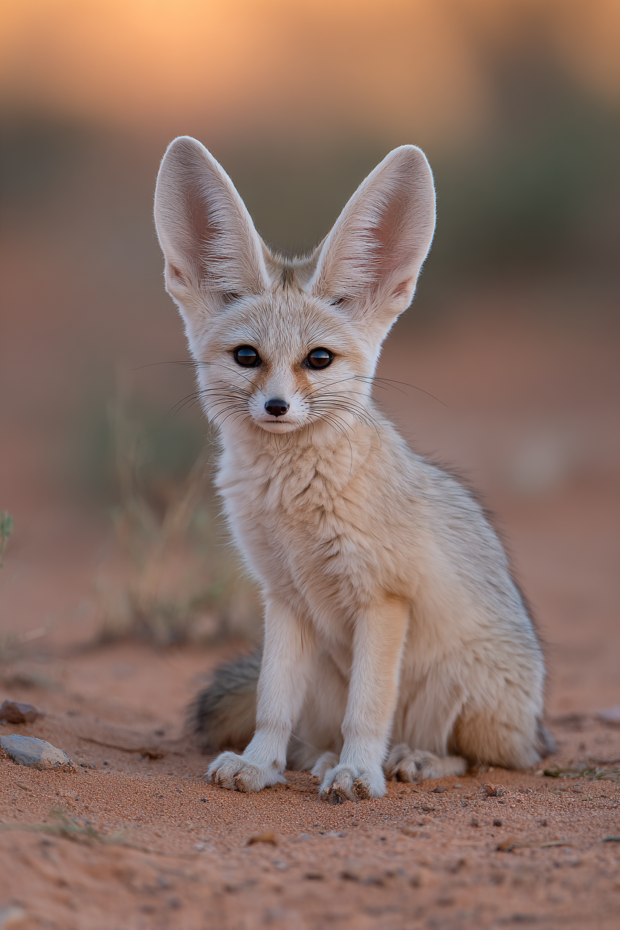 Fennec Fuchs Sahara Wüste Grosse Ohren Kleine Grösse | Safari und Wildtiere | Tiere