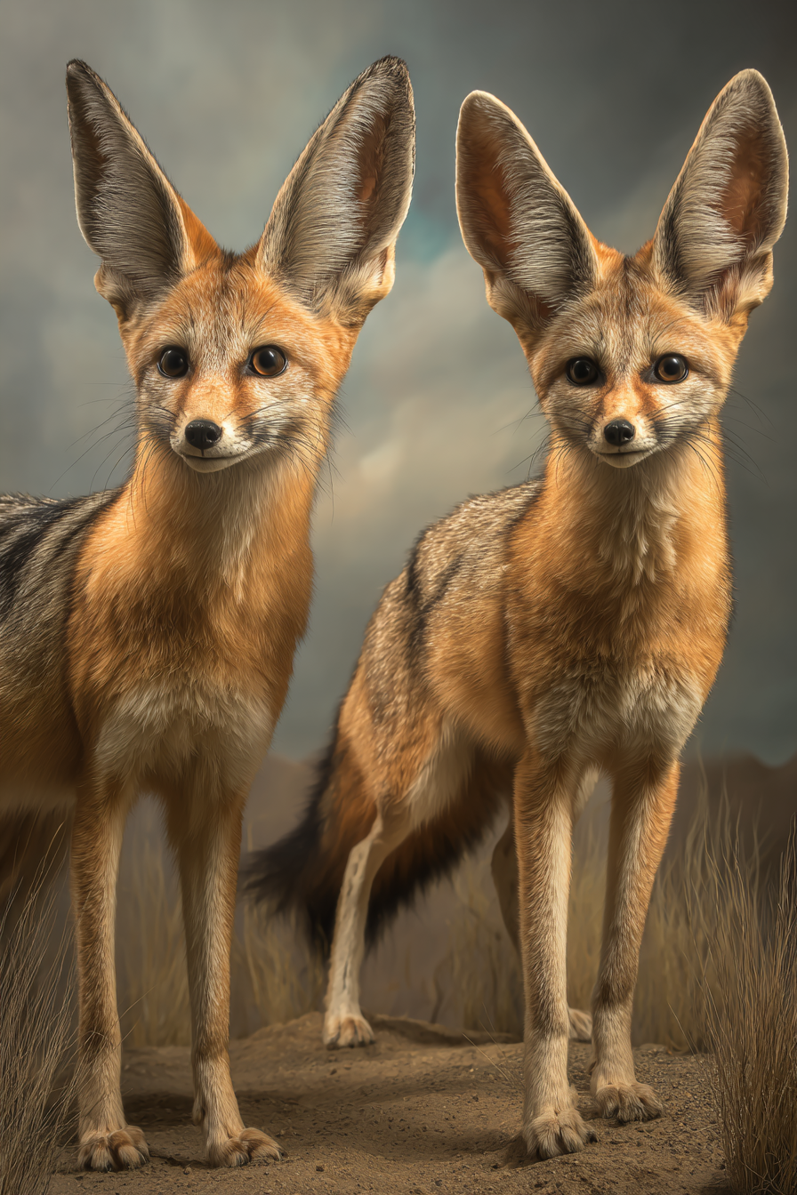 Fenneks Füchse In Der Sahara Wüste | Safari und Wildtiere | Tiere