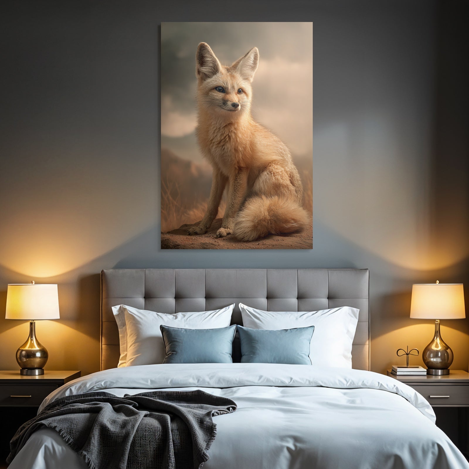 Rotfuchs In Natur Umgebung