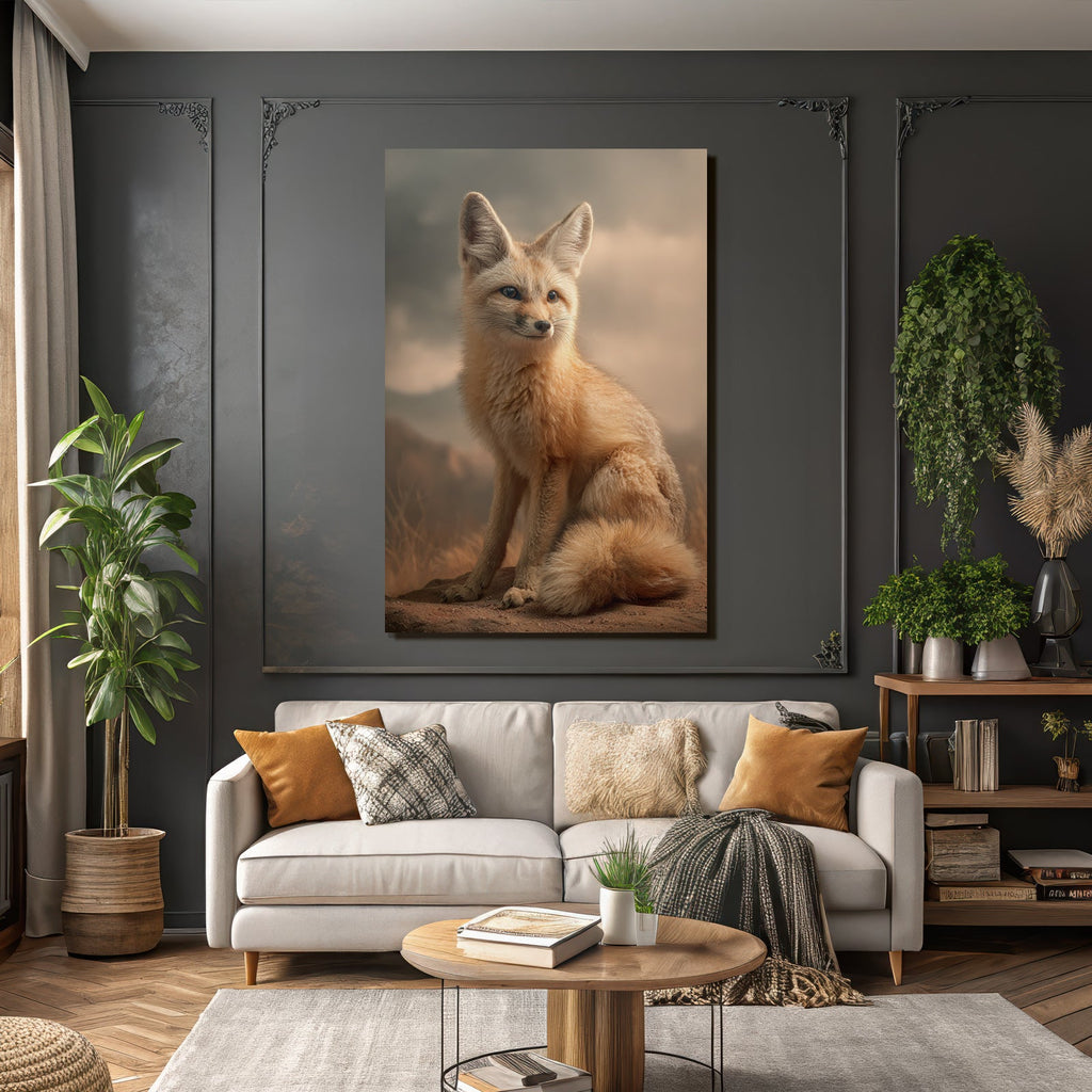 Rotfuchs In Natur Umgebung