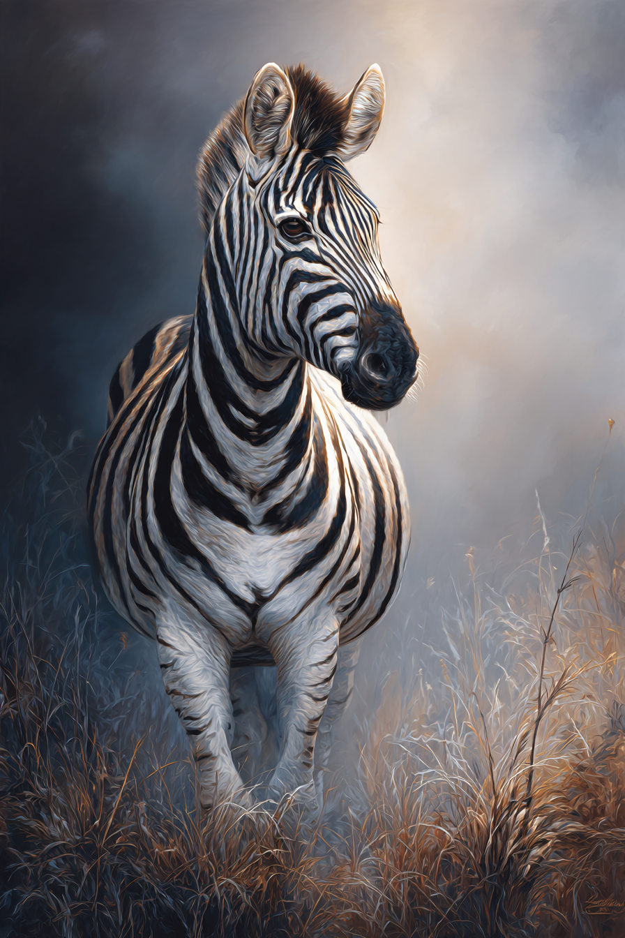 Zebra In Naturlichem Häufigkeit Mit Stripes | Safari und Wildtiere | Tiere