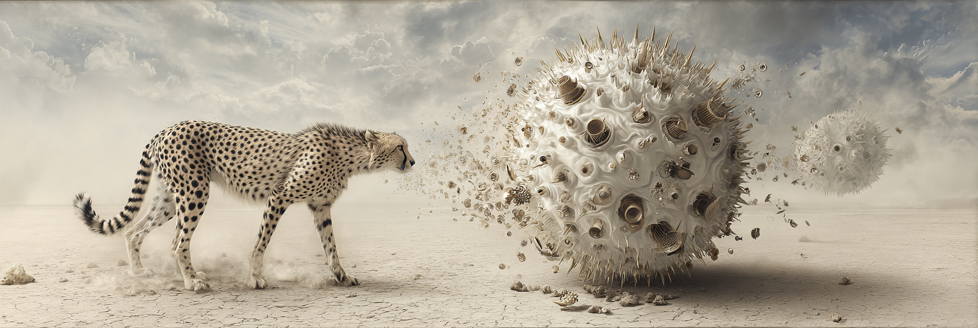 Cheetah Und Virus In Der Kampf Um Überleben | Safari und Wildtiere | Tiere