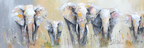 Elefanten Abstracte Kunst Vibrant Farben Texture | Safari und Wildtiere | Tiere