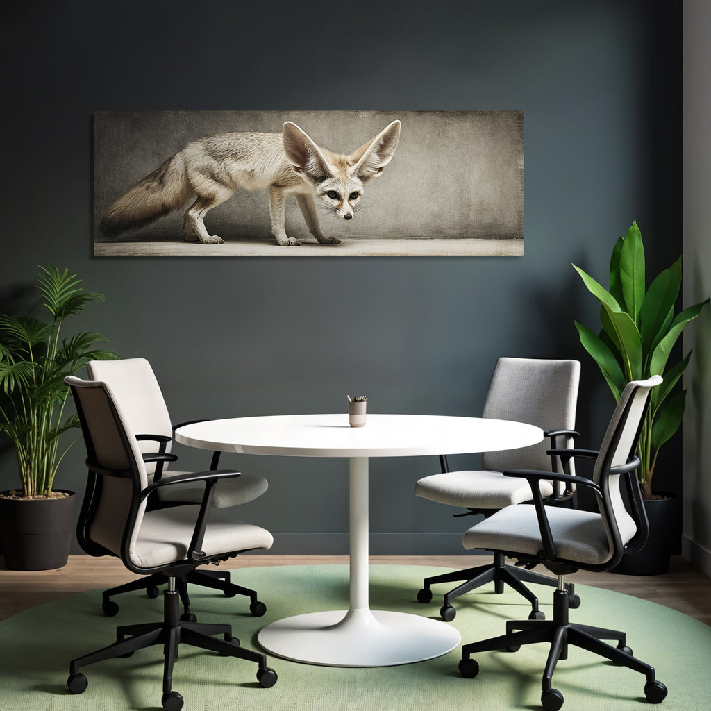 Fennec Fox Artist's Impression Sahara Desert