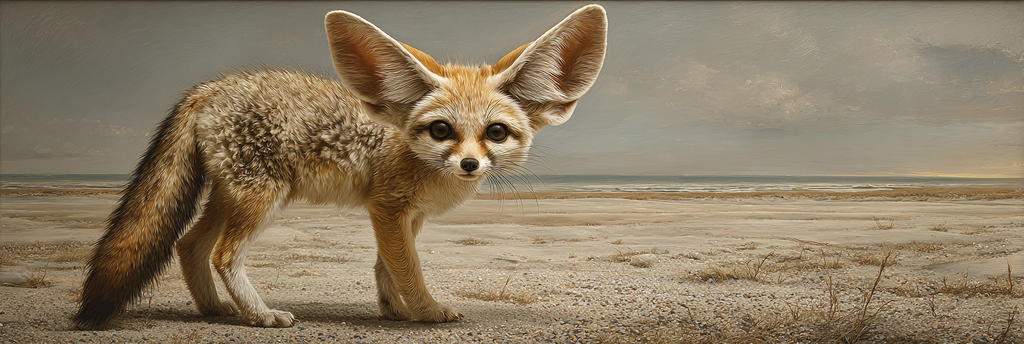 Fennekschakal In Wüste Lebensraum | Safari und Wildtiere | Tiere