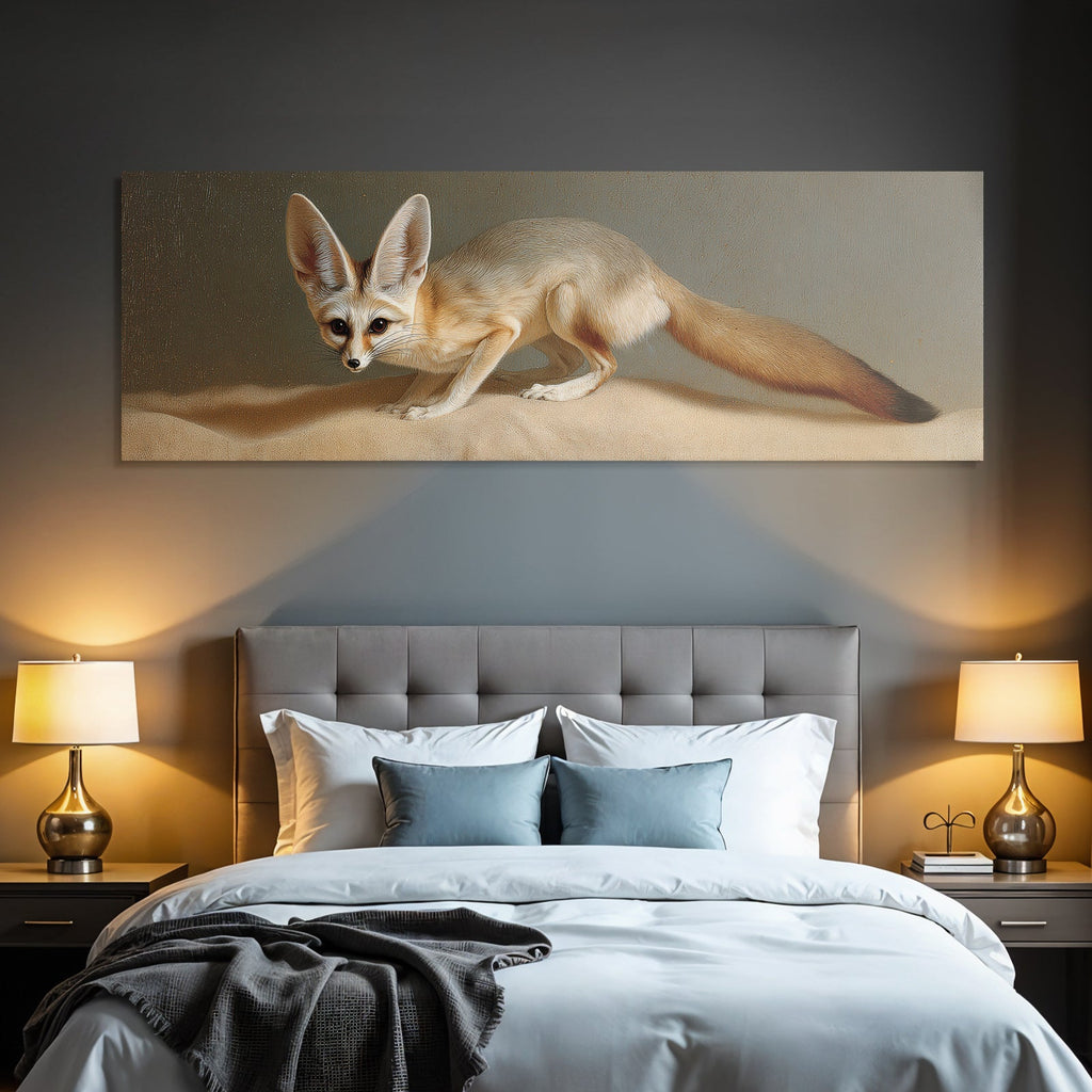 Fennekschmuser Mit Grossen Ohren Wüstentier