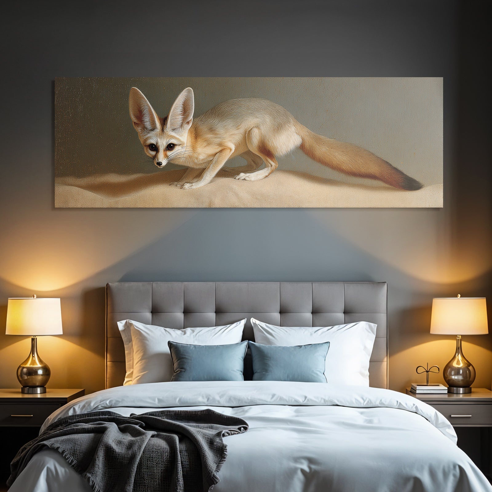 Fennekschmuser Mit Grossen Ohren Wüstentier