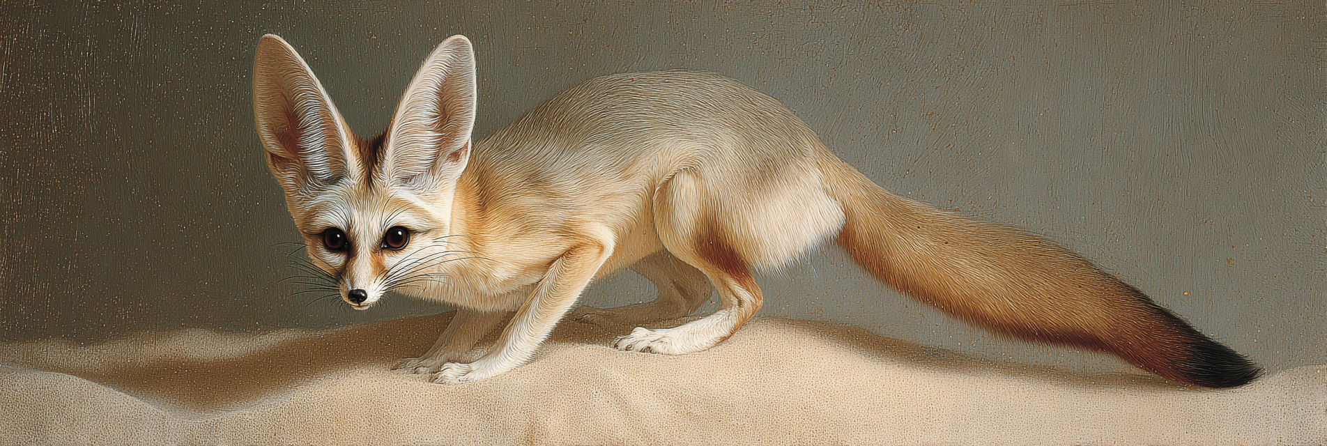 Fennekschmuser Mit Grossen Ohren Wüstentier | Safari und Wildtiere | Tiere