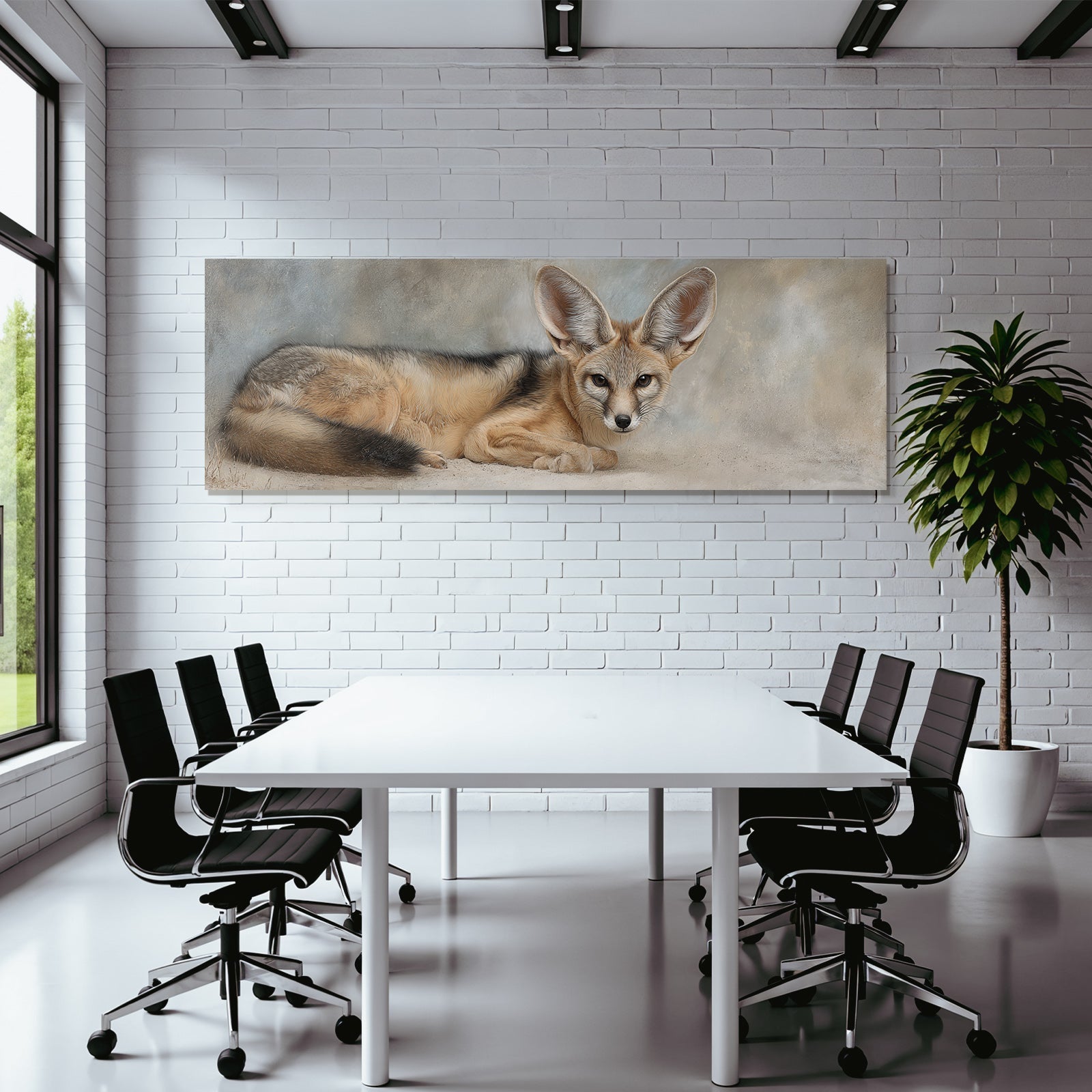 Fennekschneefuchs Wüste Sahara Large Ears Sandy Coat