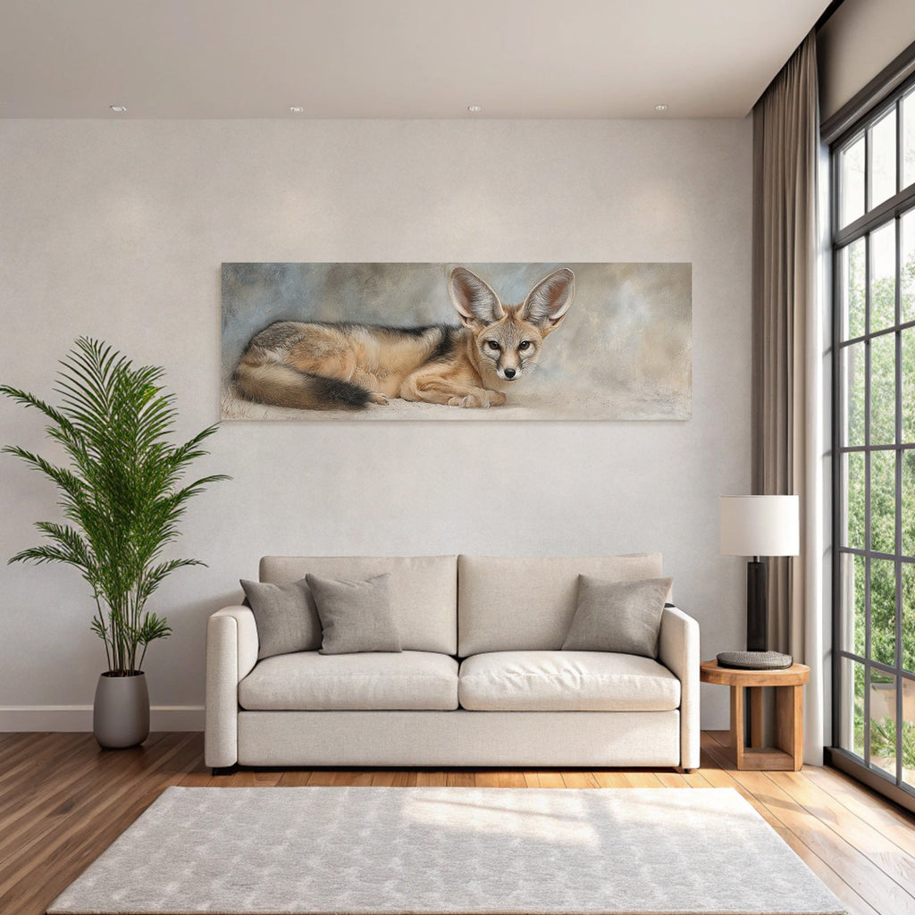 Fennekschneefuchs Wüste Sahara Large Ears Sandy Coat