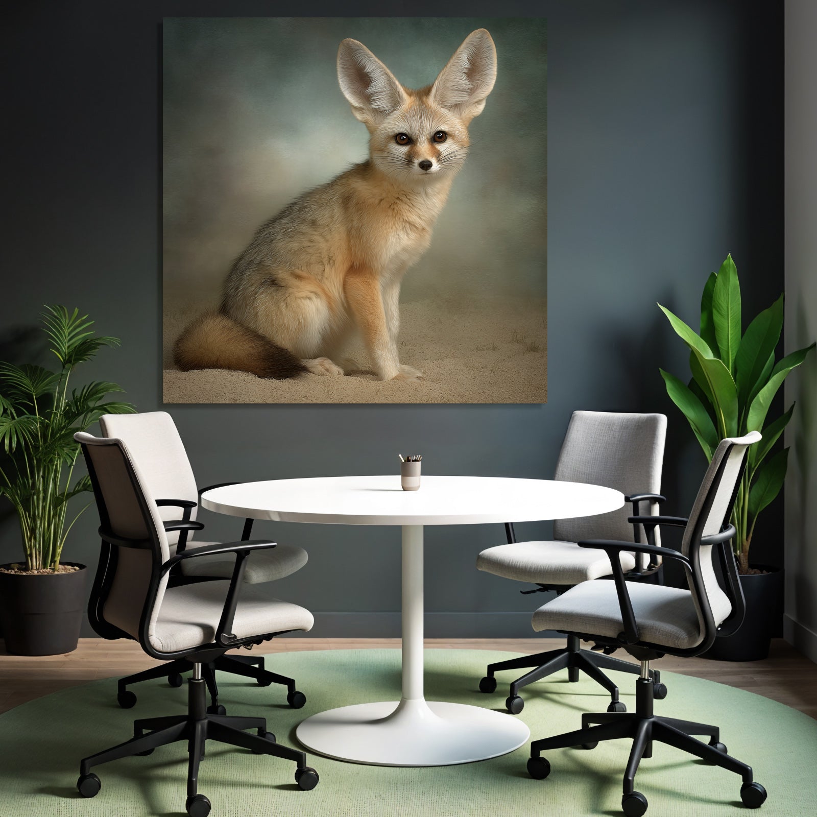 Fennefox Sahara Wüsten Large Ears Sand Desert