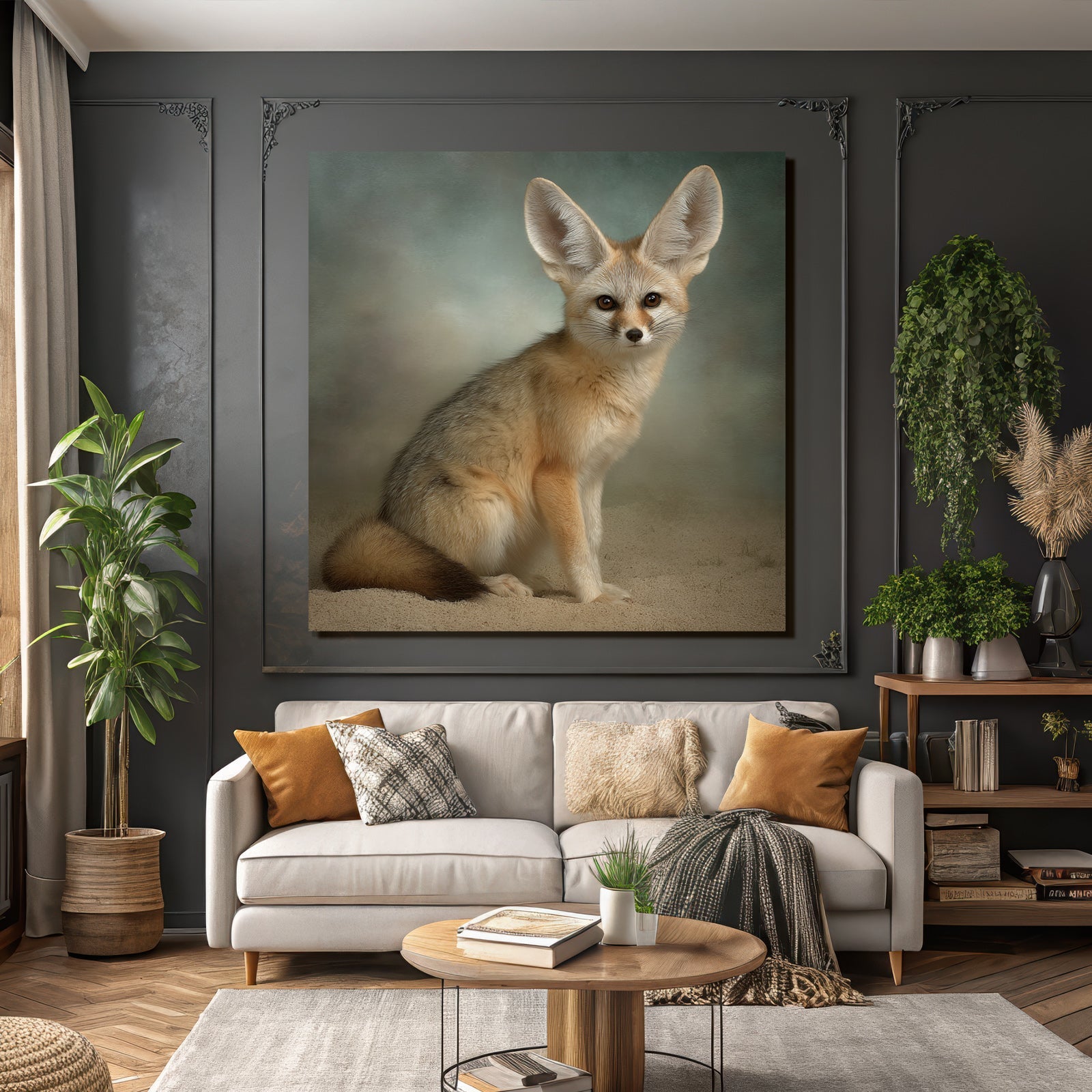 Fennefox Sahara Wüsten Large Ears Sand Desert