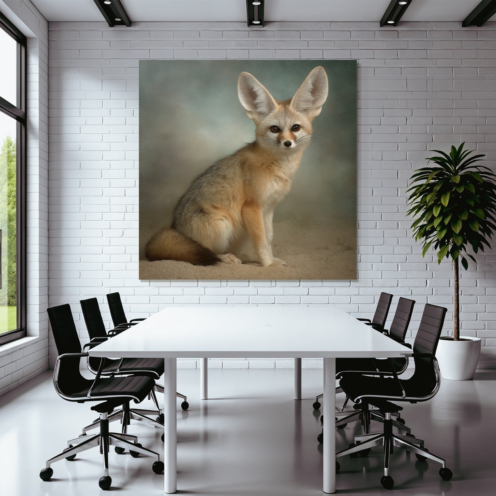 Fennefox Sahara Wüsten Large Ears Sand Desert