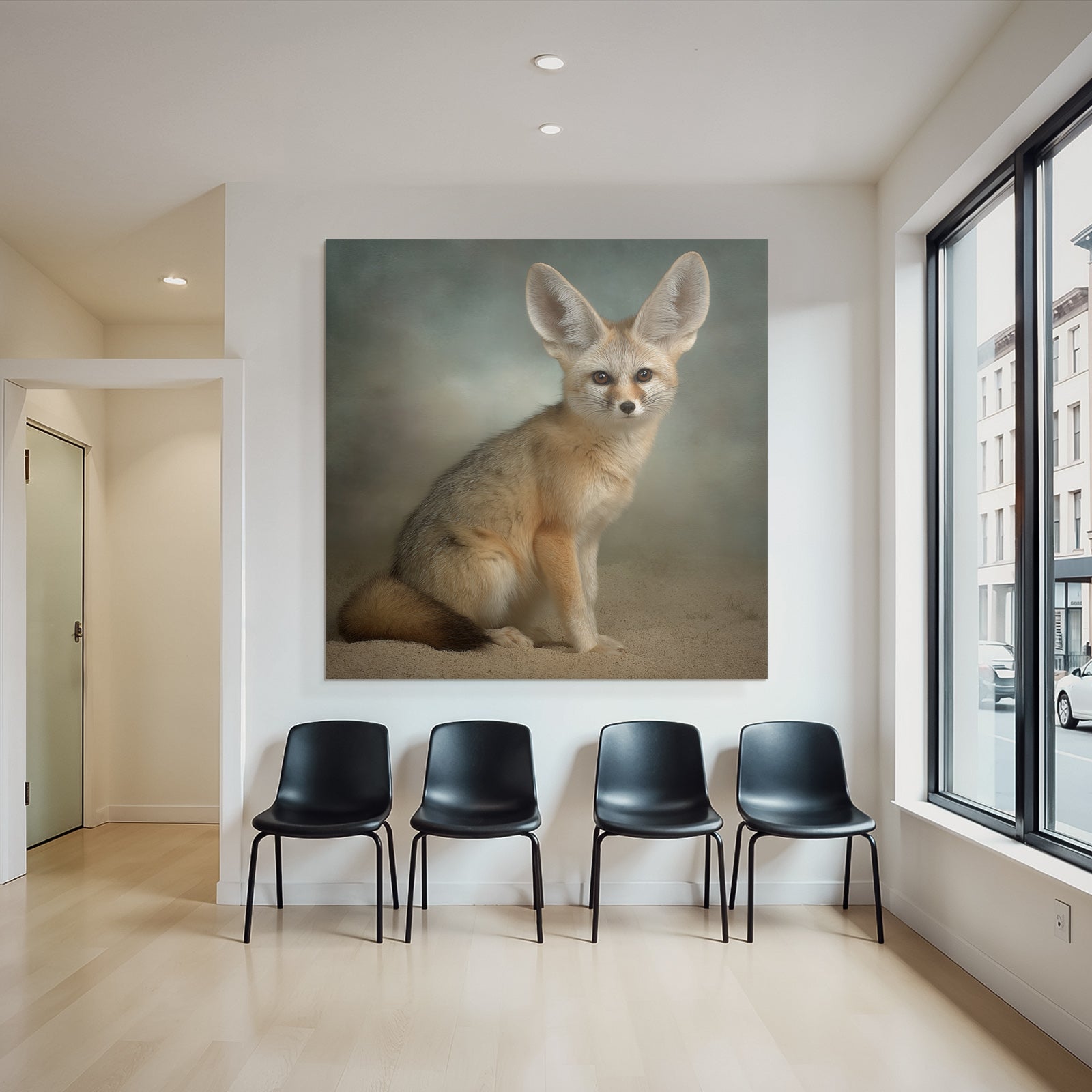 Fennefox Sahara Wüsten Large Ears Sand Desert