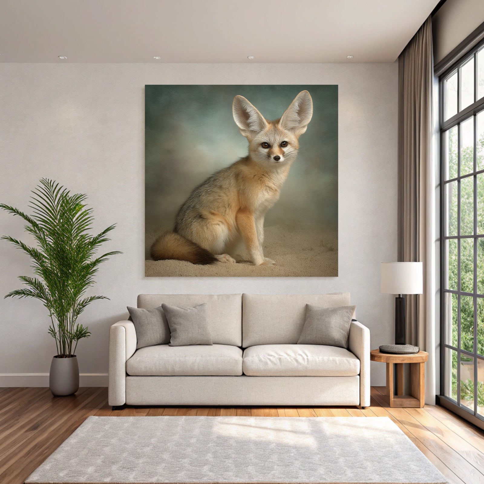 Fennefox Sahara Wüsten Large Ears Sand Desert