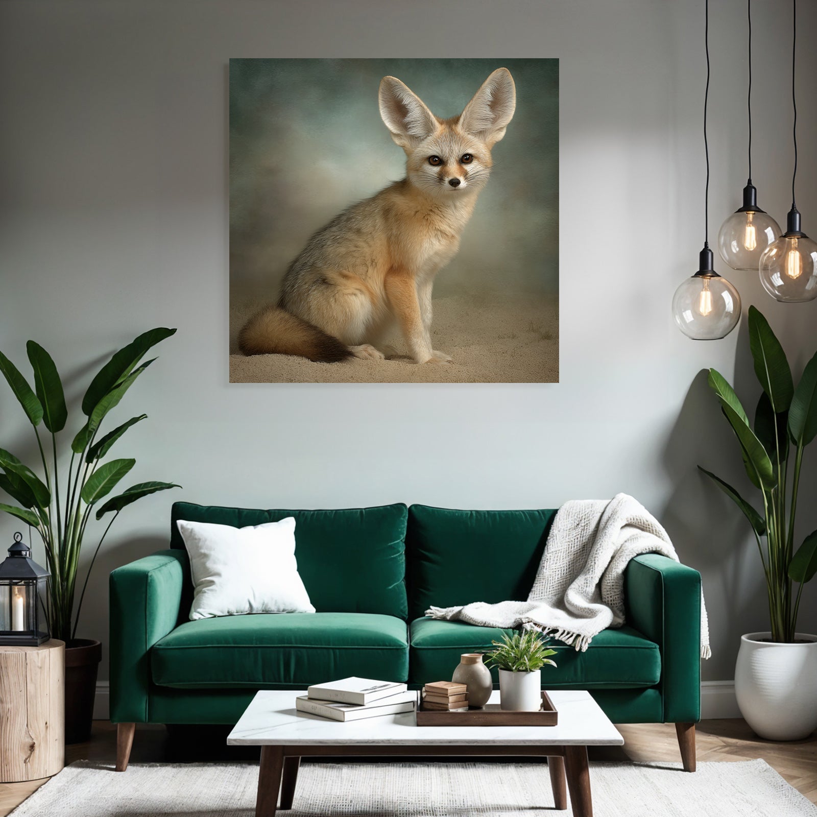 Fennefox Sahara Wüsten Large Ears Sand Desert