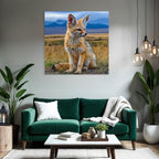 Fennektier Grosse Ohren Sandiger Fellfarbe Nocturnal Wildtier