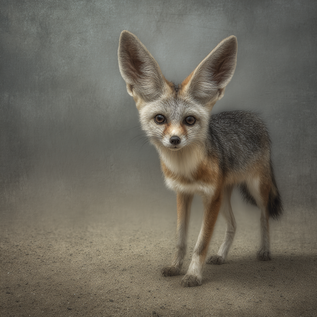 Fennektor Fox Grosse Ohren Distinktives Aussehen Nordafrika | Safari und Wildtiere | Tiere