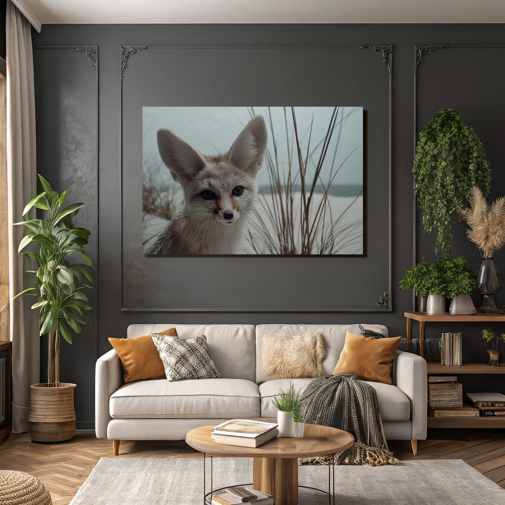 Fenek Fuchs Natur Auf Dem Strand