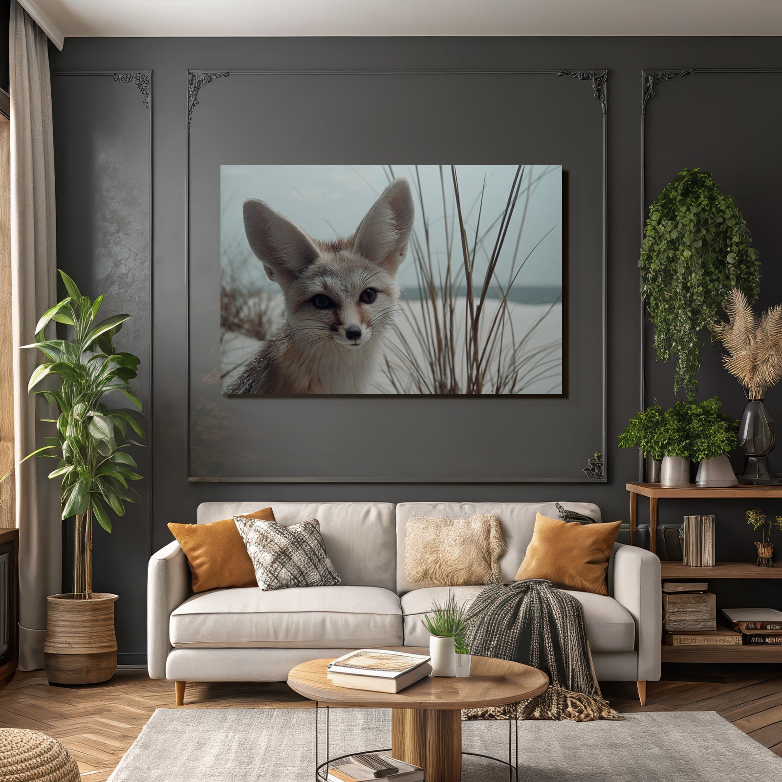 Fenek Fuchs Natur Auf Dem Strand