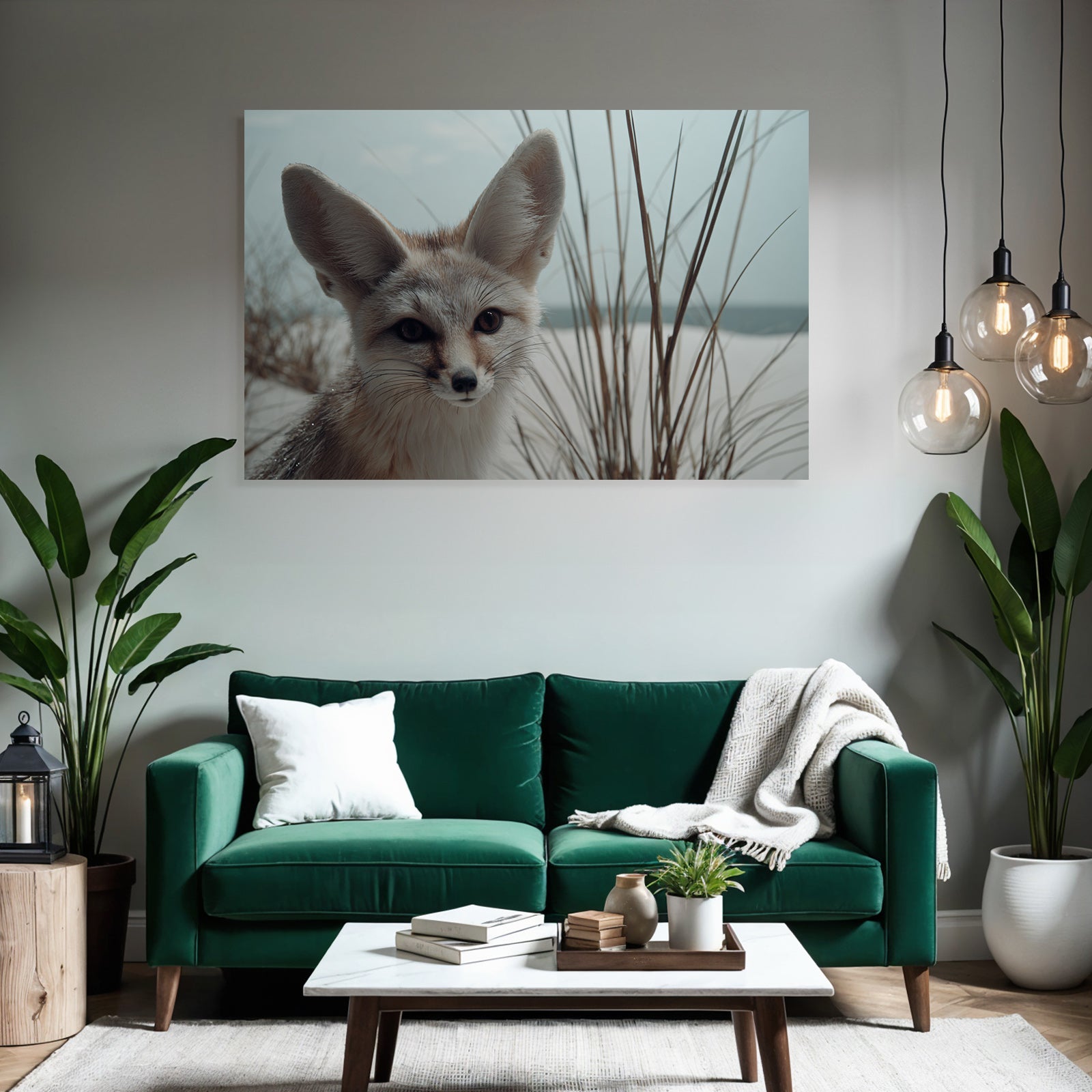 Fenek Fuchs Natur Auf Dem Strand