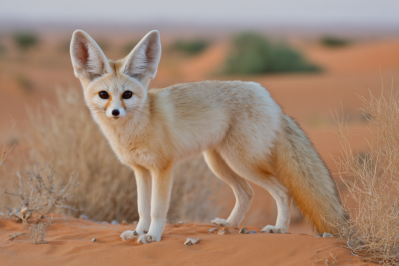 Fennec Fuchs Desert Adaptation Hörvermögen Sahara | Safari und Wildtiere | Tiere