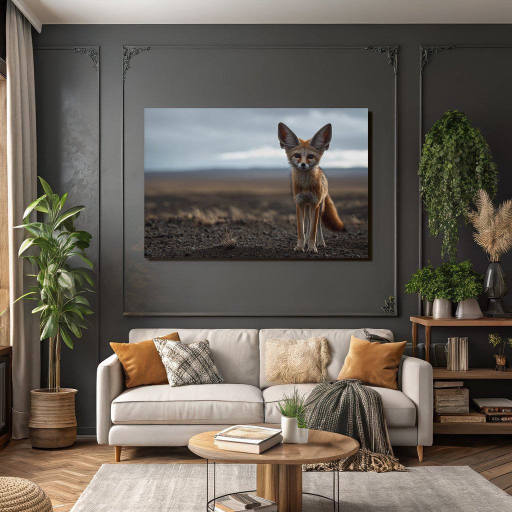Fennekkunst Fuchs Grosse Ohren Sandfarbe Nordafrika