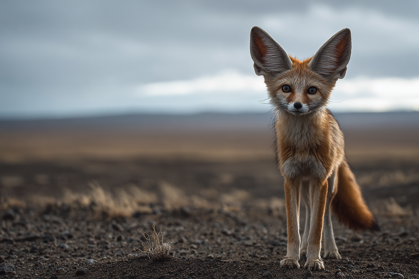 Fennekkunst Fuchs Grosse Ohren Sandfarbe Nordafrika | Safari und Wildtiere | Tiere