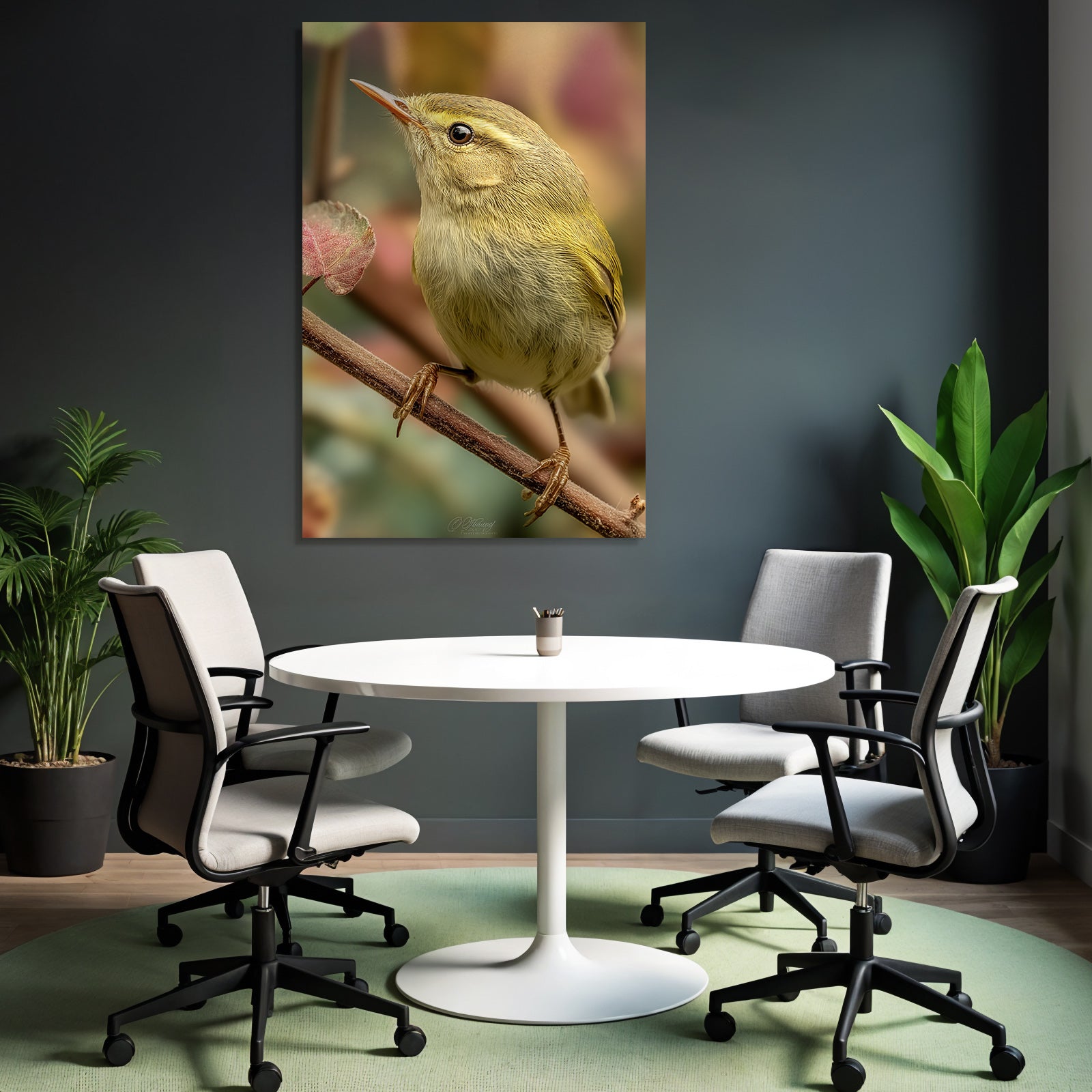 Vogel Naheaufnahme Bunte Feder Details