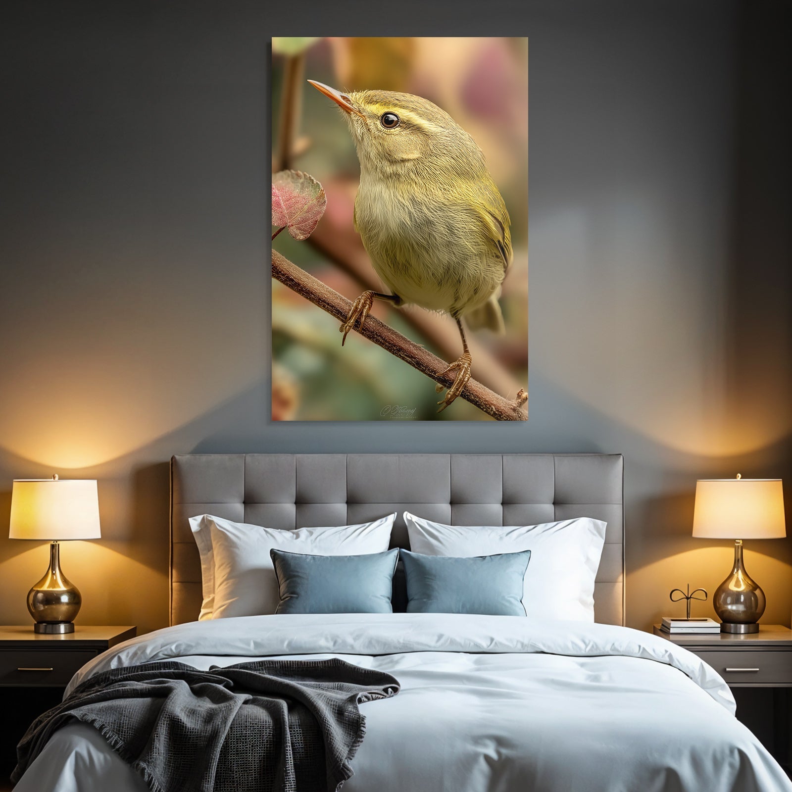 Vogel Naheaufnahme Bunte Feder Details