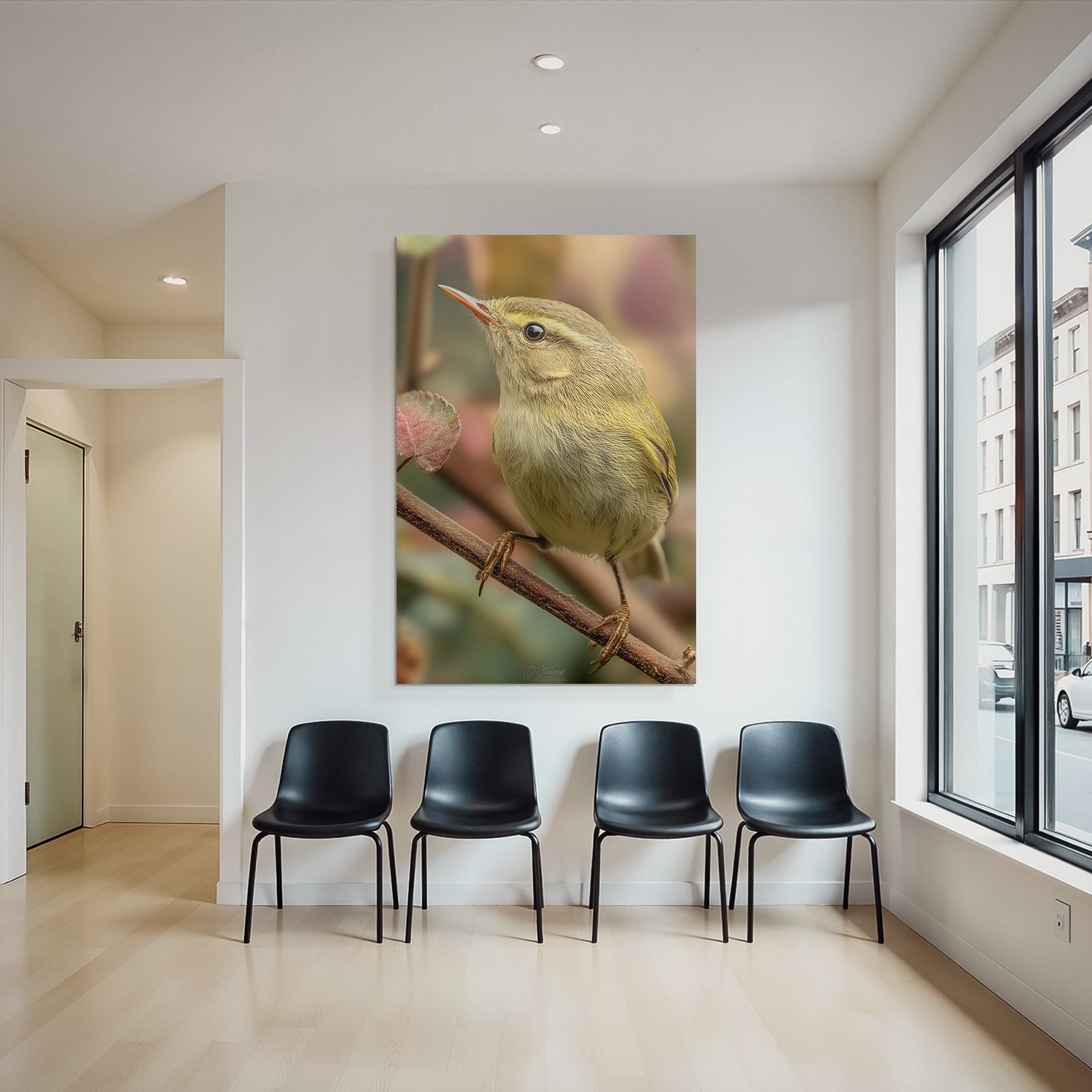 Vogel Naheaufnahme Bunte Feder Details