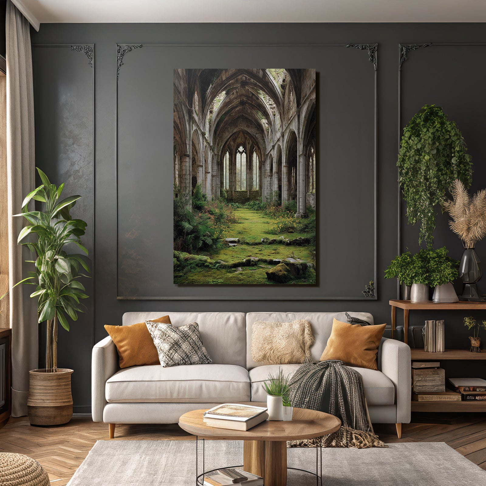 Ruinierte Gotische Mit Natur Und Sonnenlicht | Lost Places | Architektur