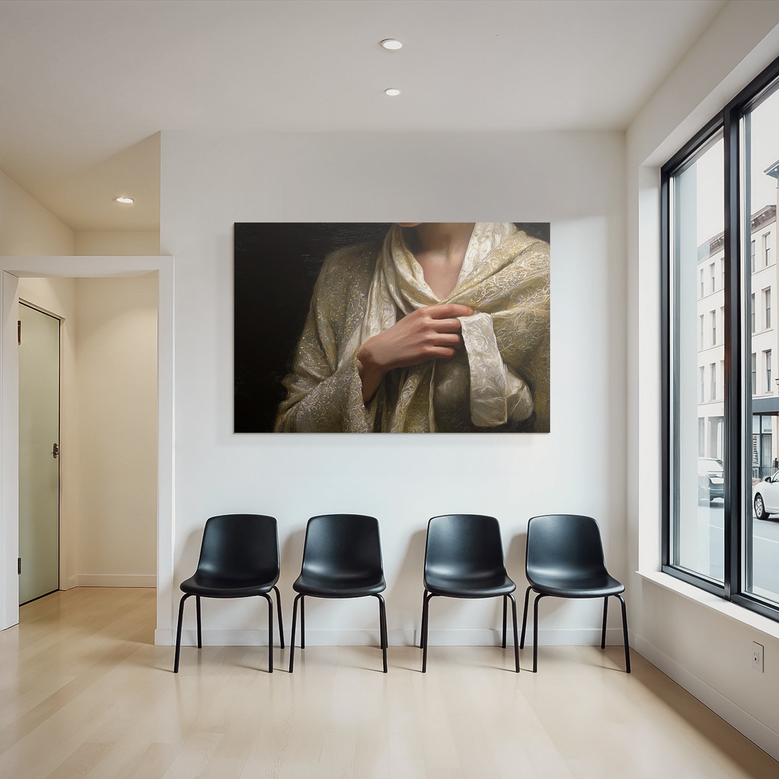 Person Mit Schuh Tuch Auf Dunklem Hintergrund | Aktkunst und Sinnlichkeit | Menschen und Emotionen