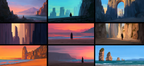 Yoga Meditation Digital Landscape Collage Natur Erkundung Contmplation | Yoga und Meditation | Themen und Hobbys