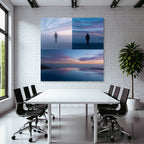 Yoga Meditation Allein In Der Natur Serene Landscape Tranquility Reflection | Yoga und Meditation | Themen und Hobbys